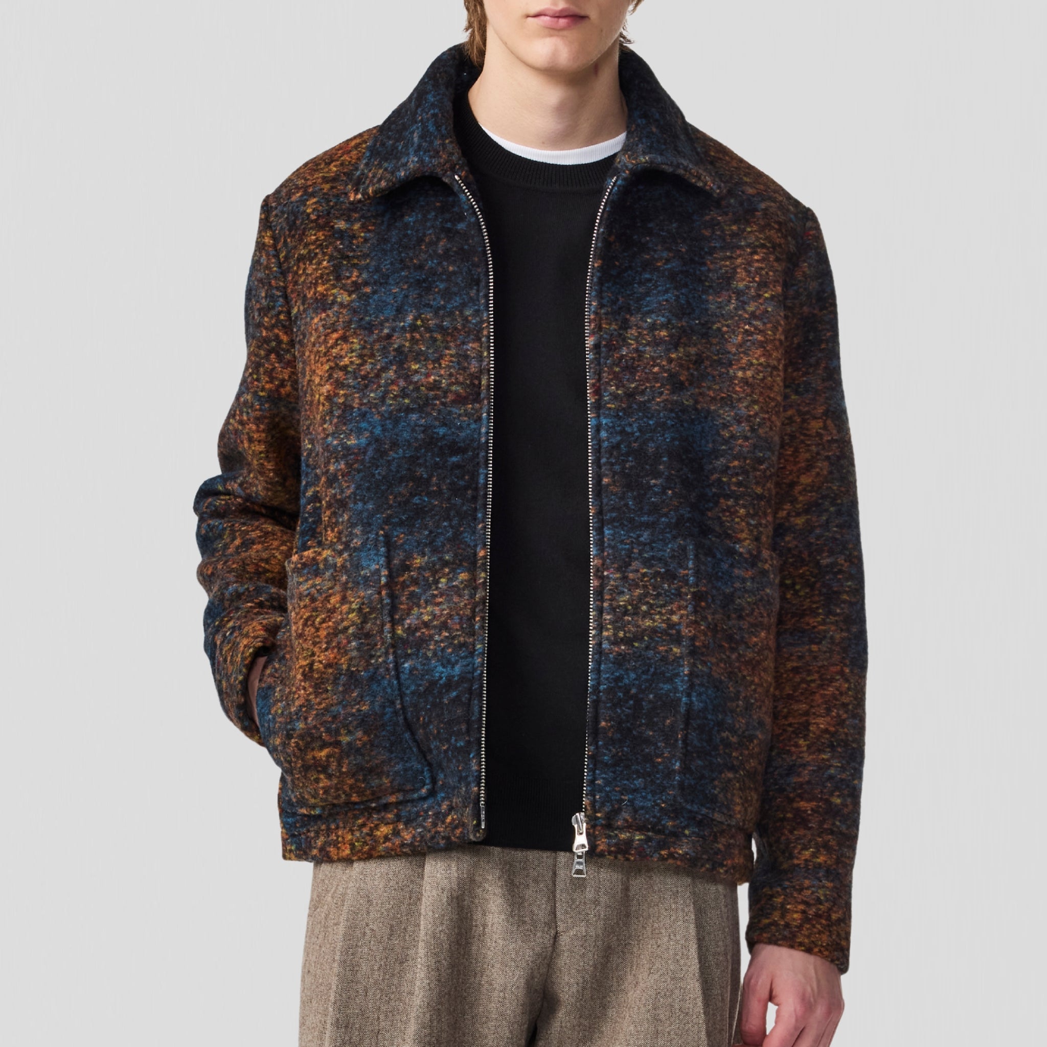 NN07 Gael 80267 Blue Multi Jacket