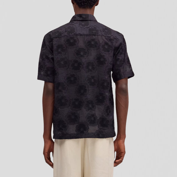 NN07 Freddy SS NO PKT 50045 Shirt Black