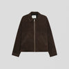 NN07 Petrus Suede 80030 Jacket Deep Truffle