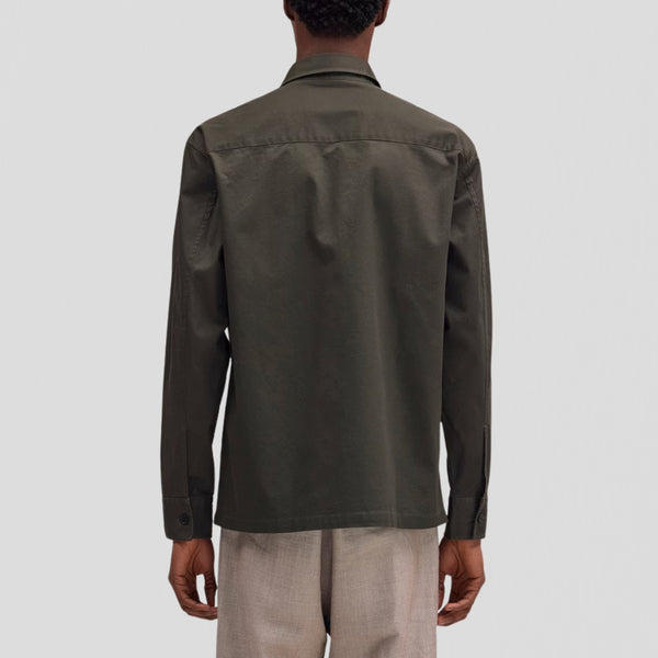 NN07 Freddy 10007 Shirt Dark Army