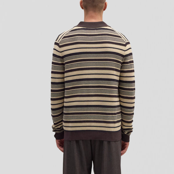 NN07 Nolan LS 60016 Poloshirt Dusky Port