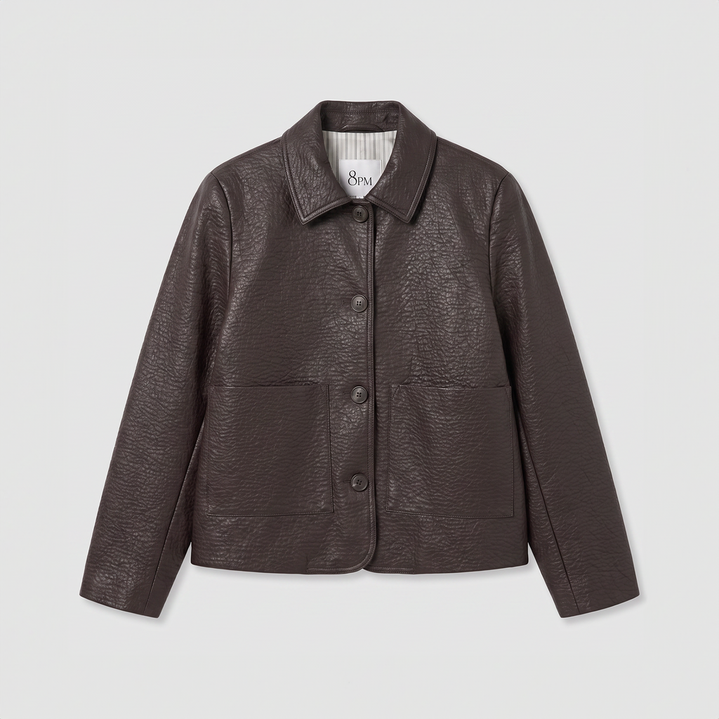 8PM Coral Jacket Chocolate Dark