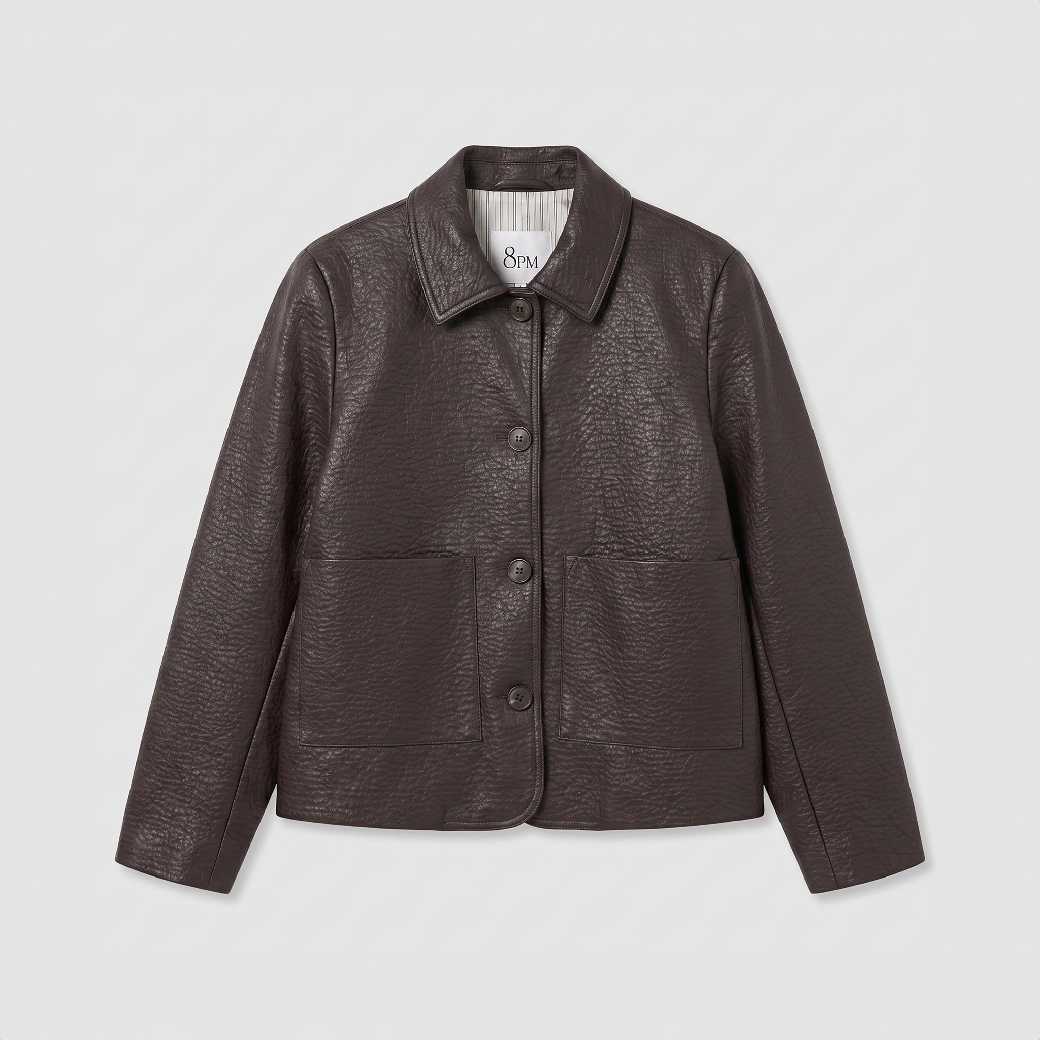 8PM Coral Jacket Chocolate Dark