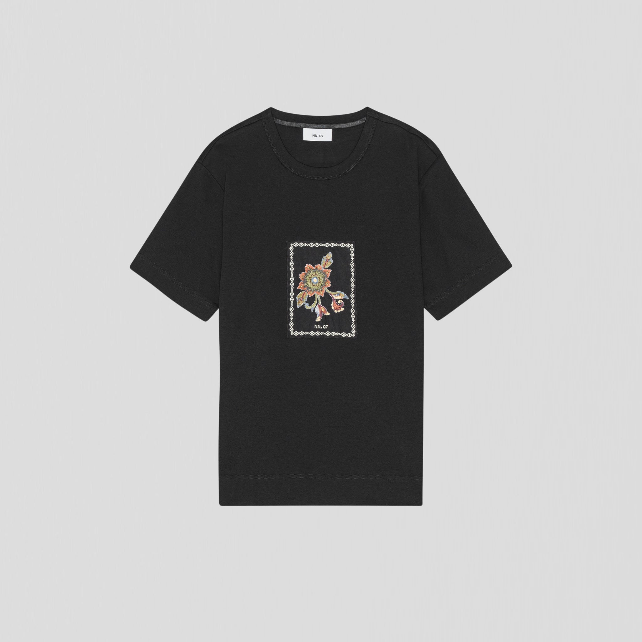 NN07 Pedro APP SS 3525 T-Shirt Black