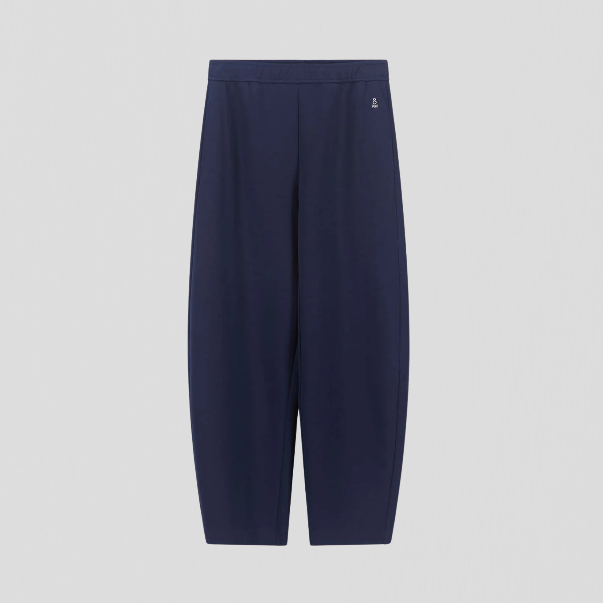 8PM Filicudi-A Trousers Medium Grey Melange