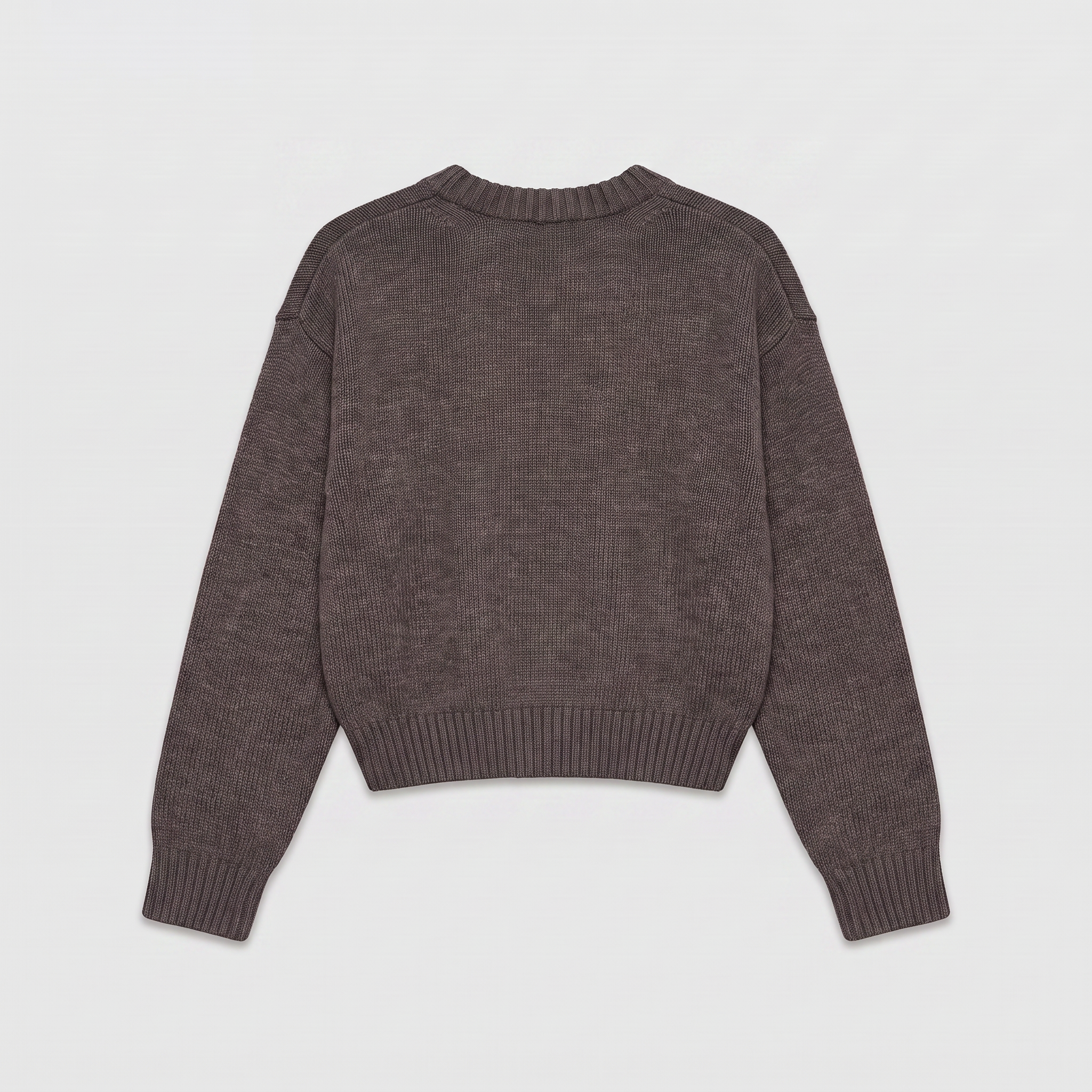 Rotate Crewneck Sweater Cocoa Brown