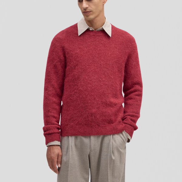 NN07 Russell Crew 60012 Sweater Cranberry