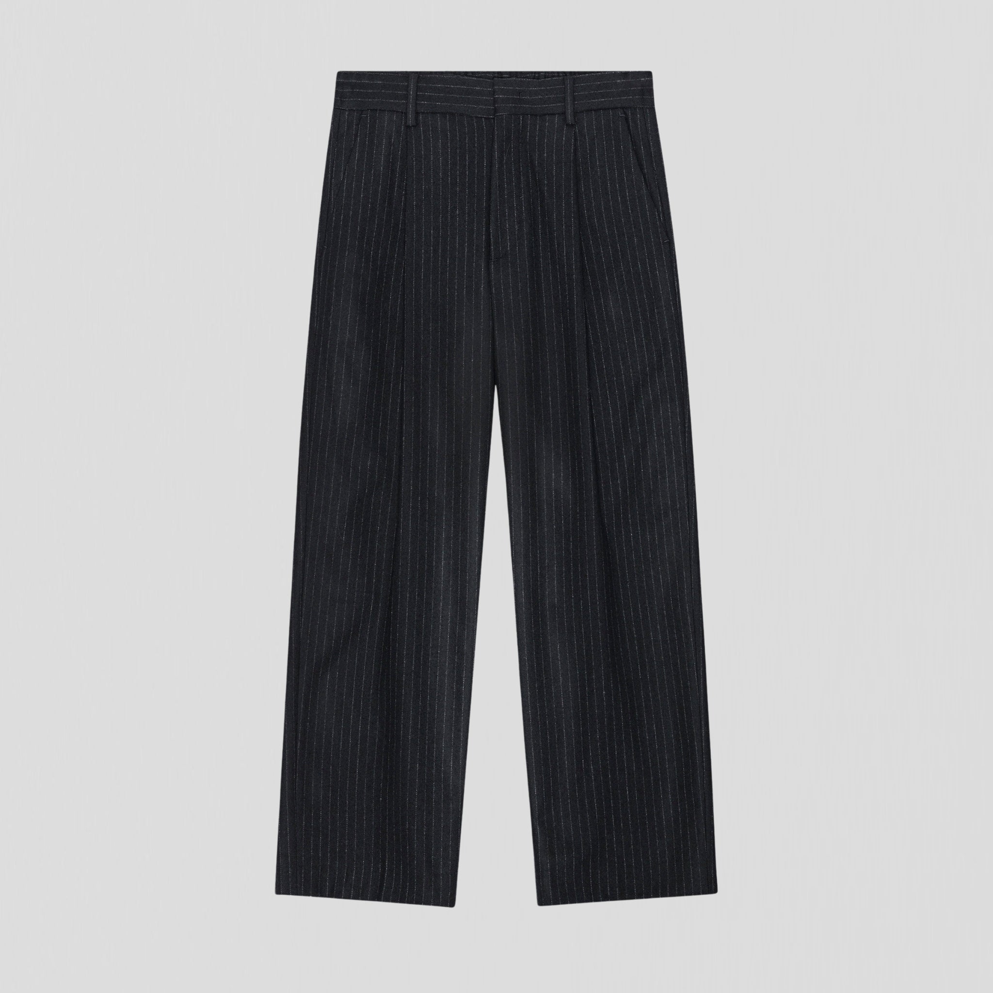 NN07 Kay 1630 Trousers Navy Stripe