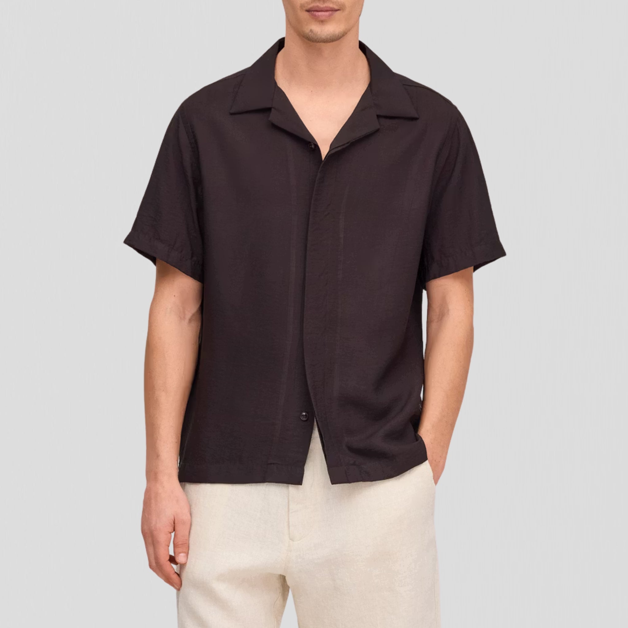 NN07 Hank SS 5971 Shirt Dusky Port