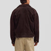 NN07 Petrus Suede 80030 Jacket Deep Truffle