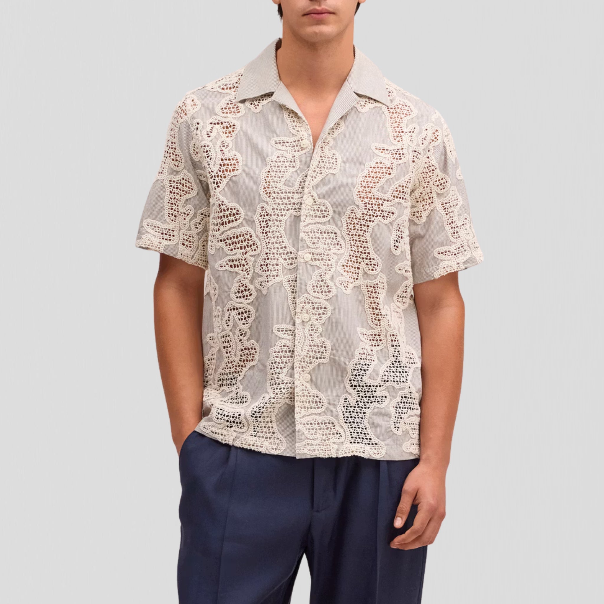 NN07 Julio SS 50048 Shirt Deep Truffle