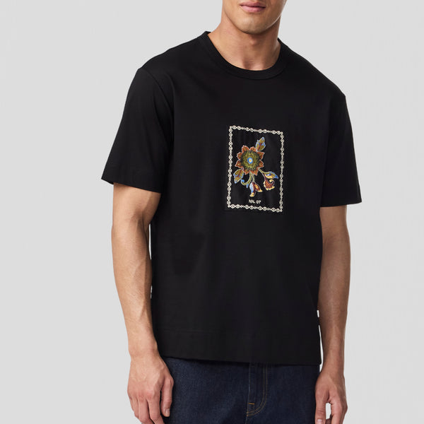 NN07 Pedro APP SS 3525 T-Shirt Black