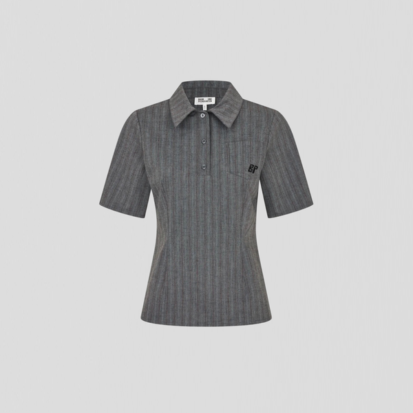 Baum und Pferdgarten Merida Blouse Grey Stripe