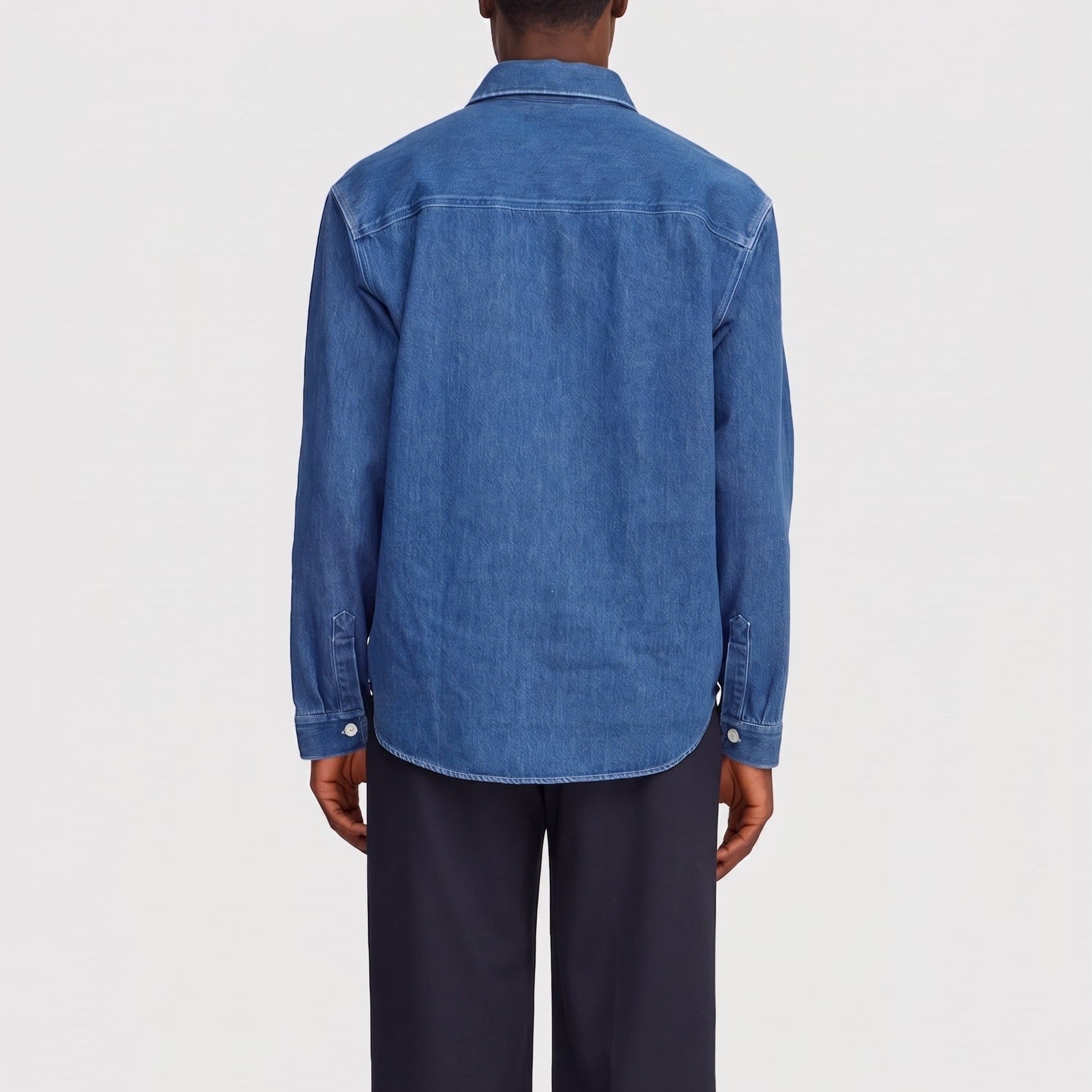 NN07 Casper 50033 Shirt Medium Indigo