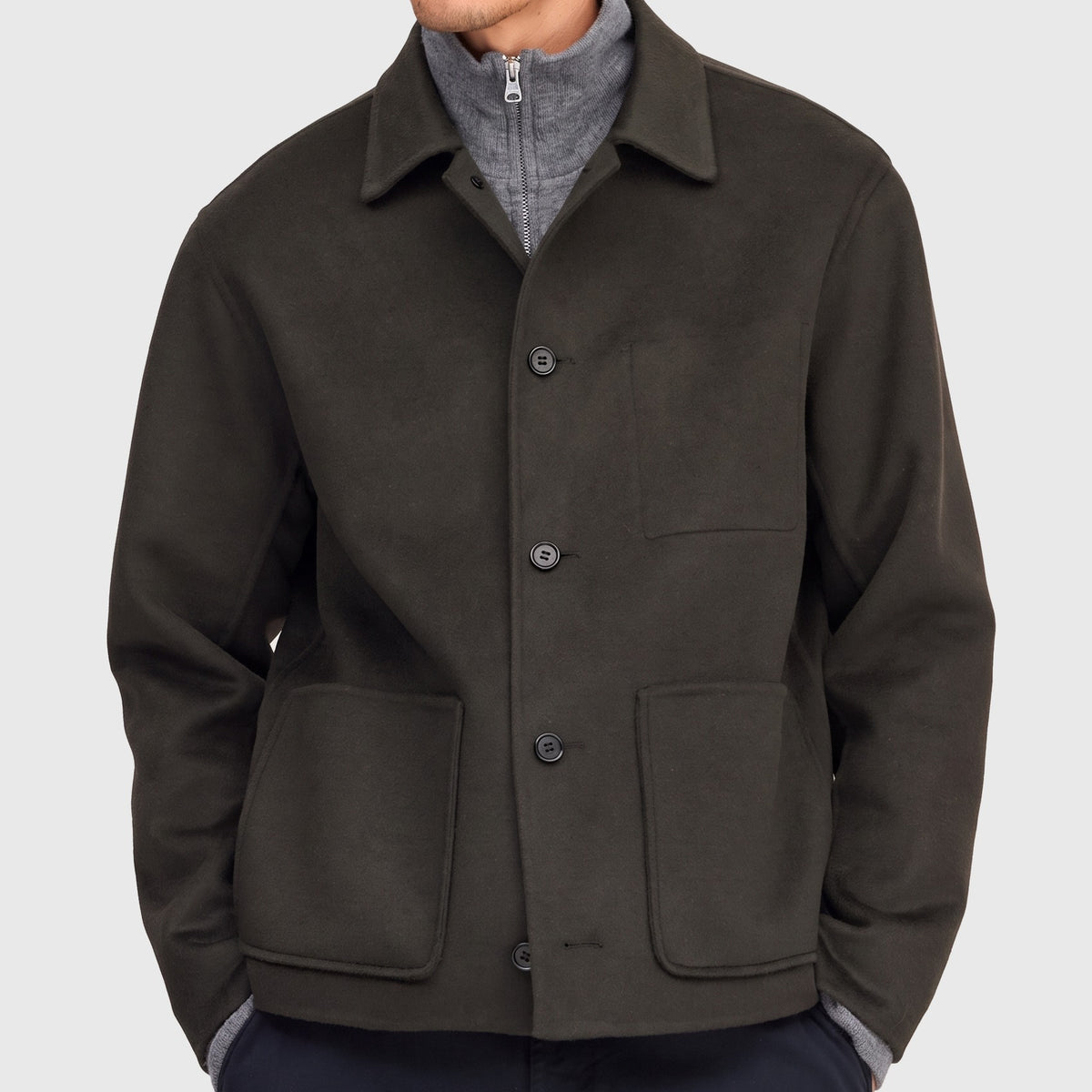 NN07 Morgan 8447 Jacket Dark Army