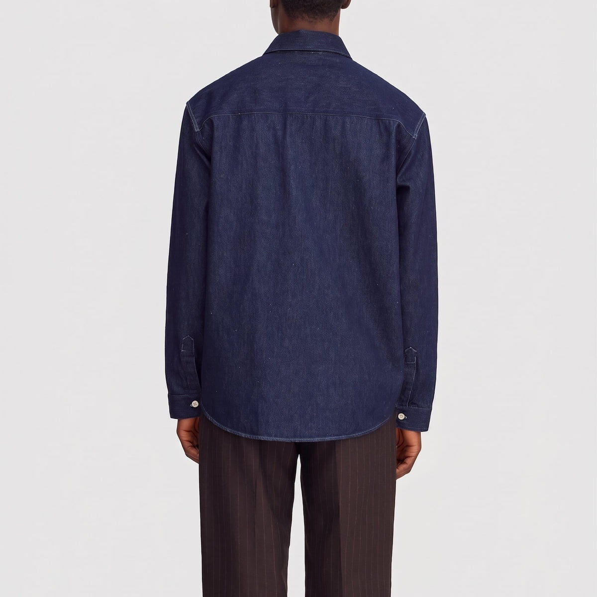 NN07 Casper 50033 Shirt Dark Rinse Denim
