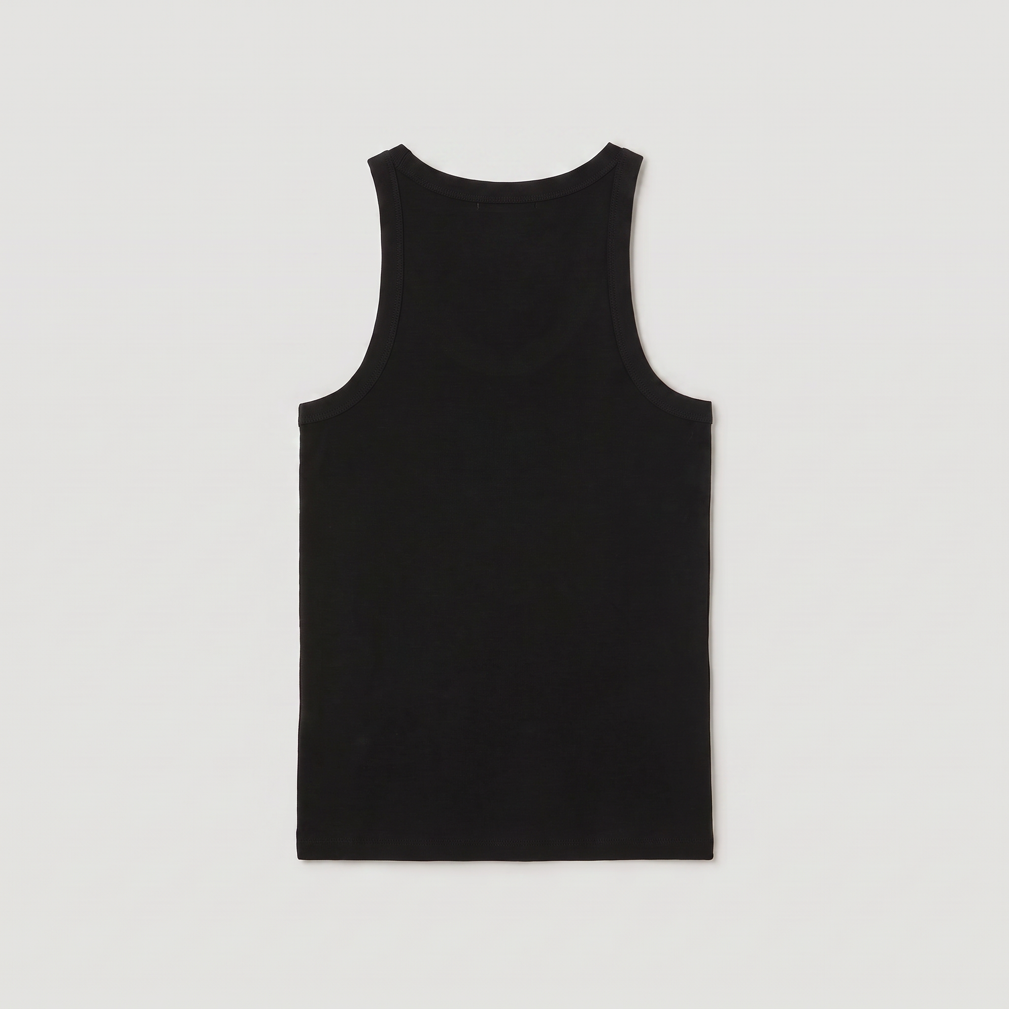 Róhe Merino Scoop Neck Top Black