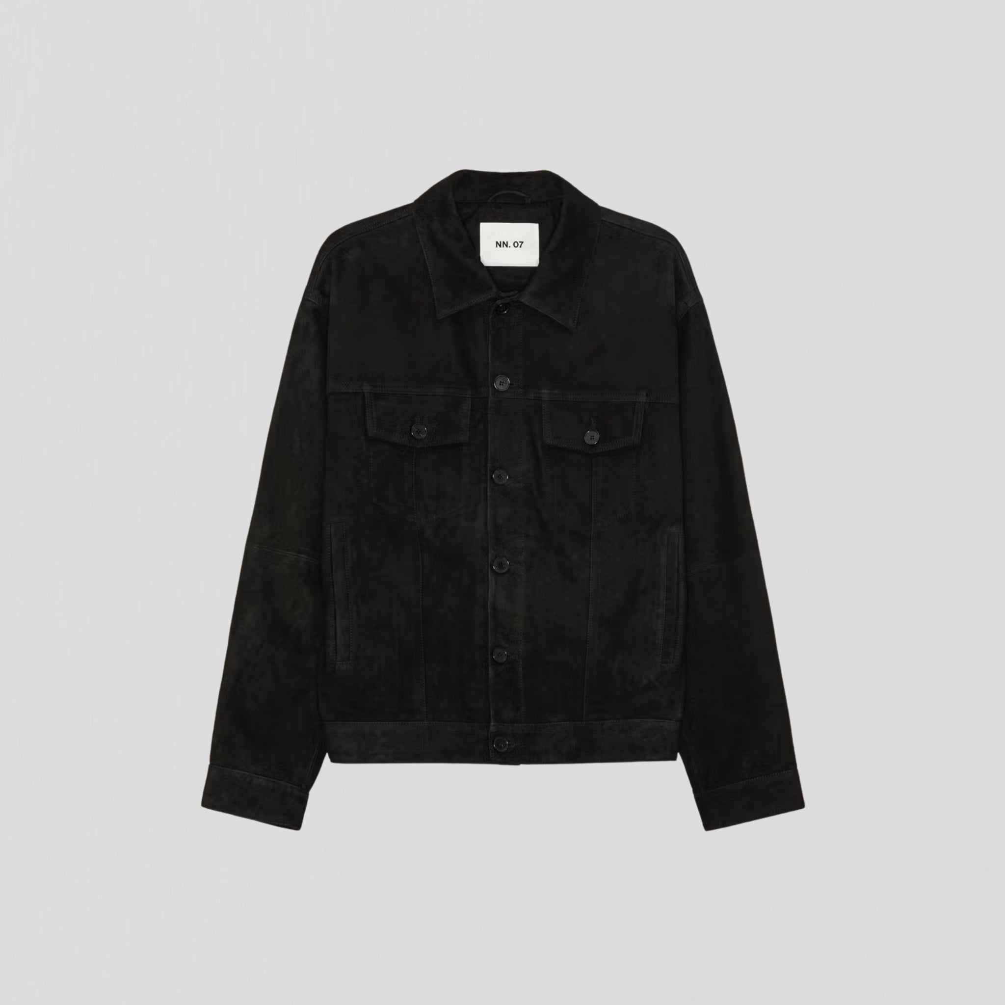 NN07 Roy 90031 Leather Jacket Black