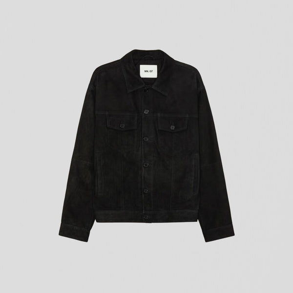 NN07 Roy 90031 Leather Jacket Black