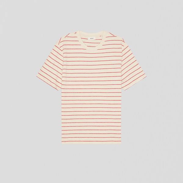 NN07 Pedro SS 30034 T-Shirt Chili Glow