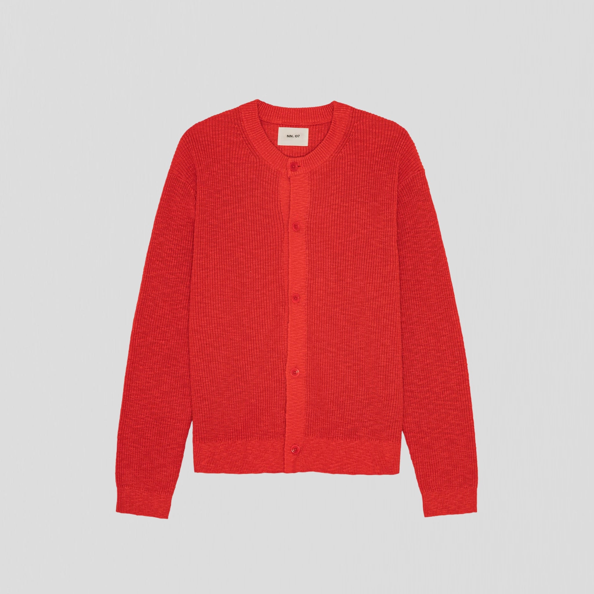 NN07 Jasper 60028 Cardigan Chili Glow