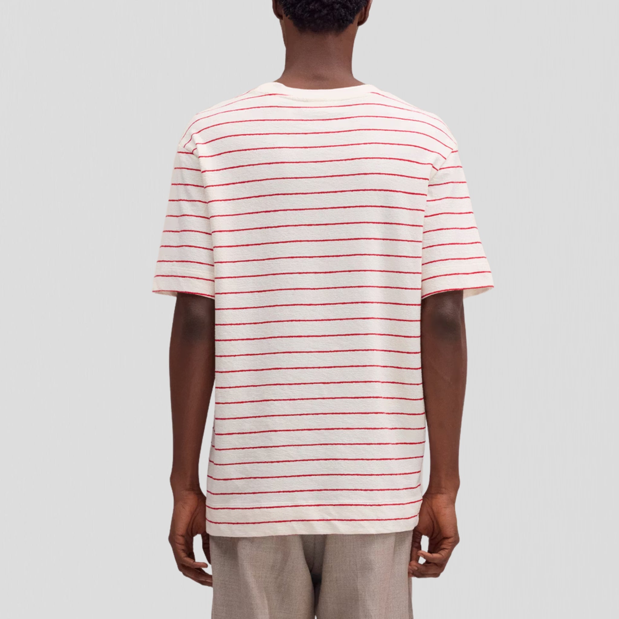 NN07 Pedro SS 30034 T-Shirt Chili Glow