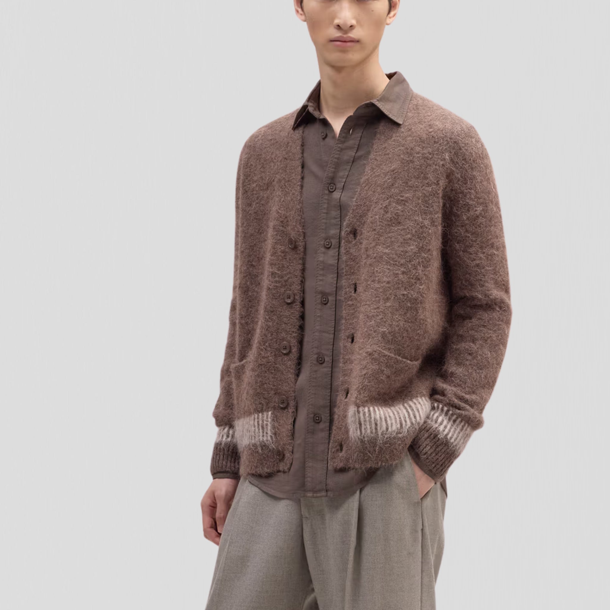 NN07 Russell 60012 Cardigan Mable Husk