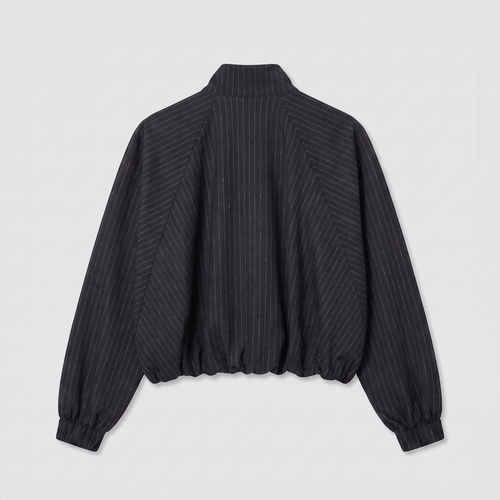 8PM Heather-A Bomber Jacket Black