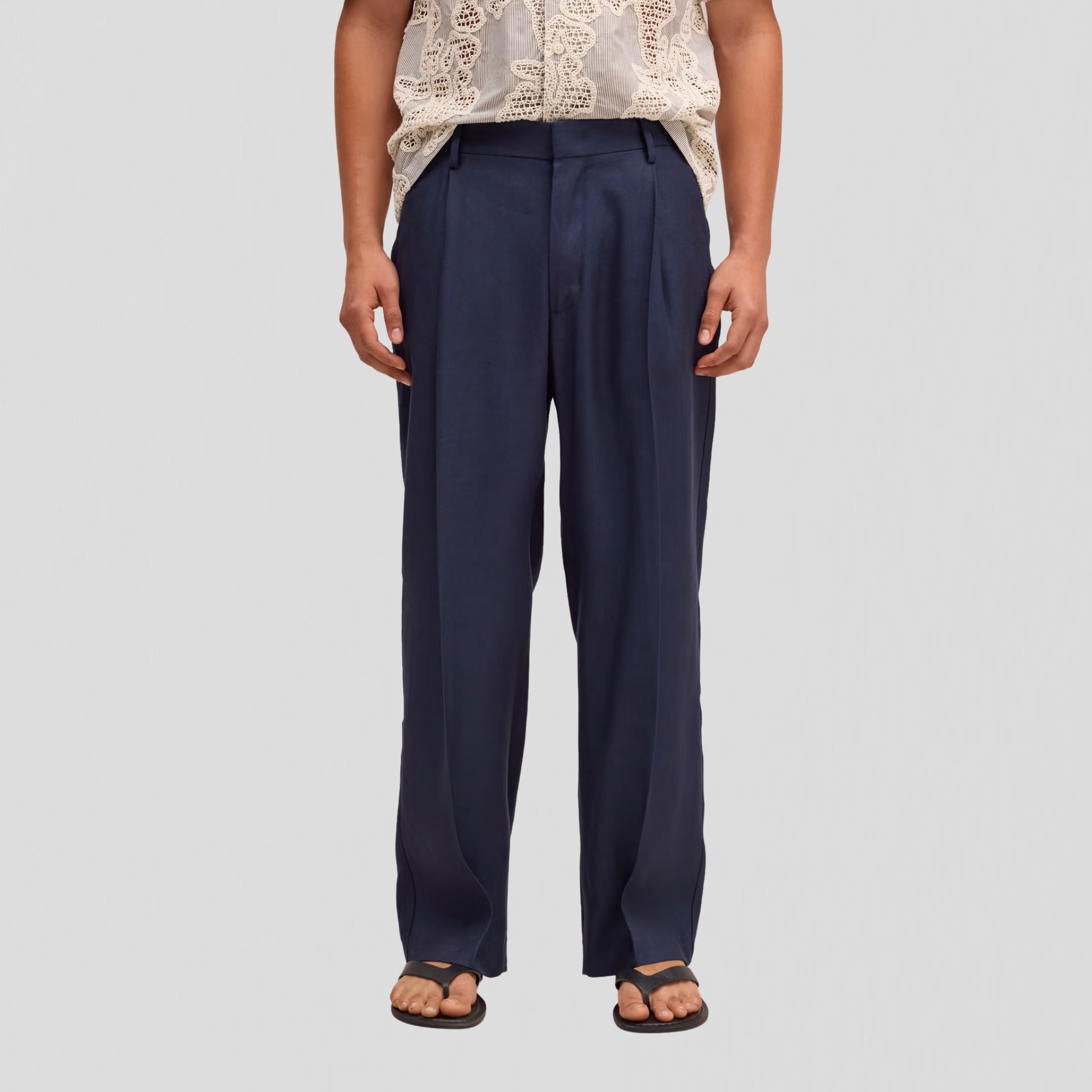 NN07 Kay 1808 Trousers Deep Navy