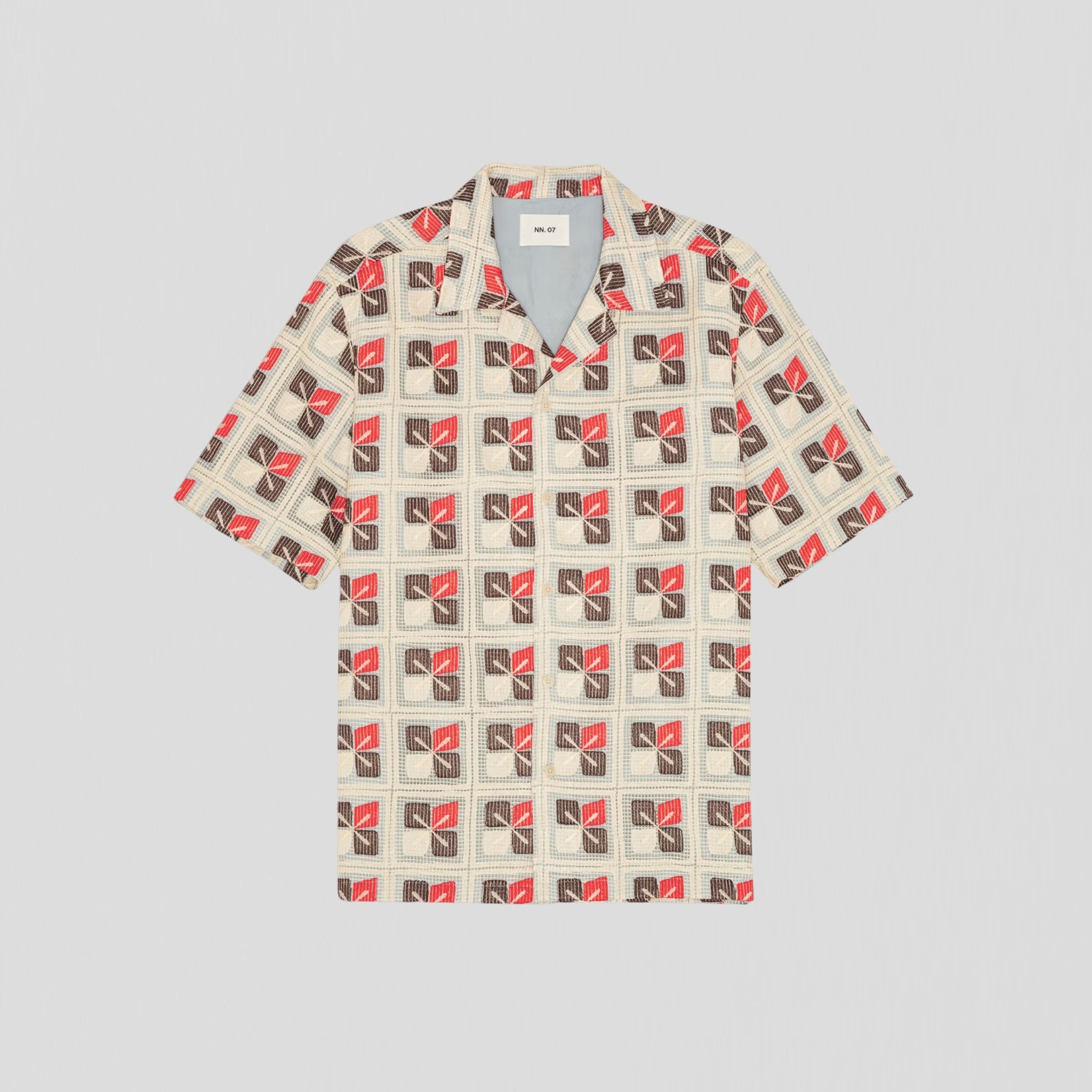 NN07 Julio SS 50064 Shirt Multi Colour