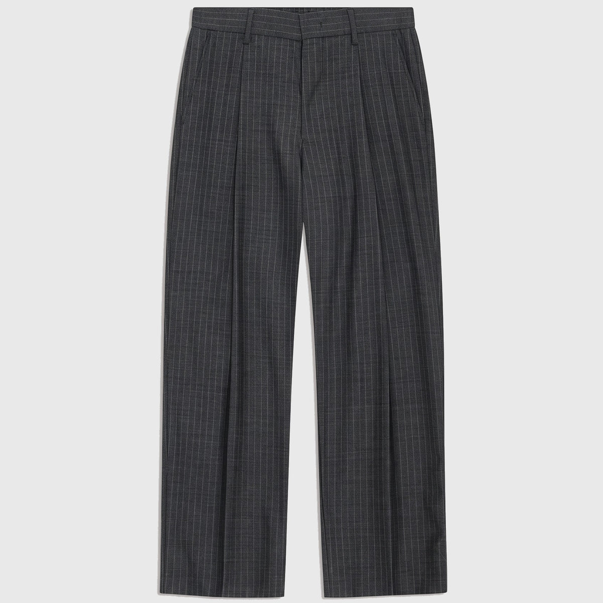 NN07 Kay 10037 Pants Dark Grey Stripe