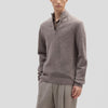 NN07 John Half Zip 6683 Sweater Mable Husk