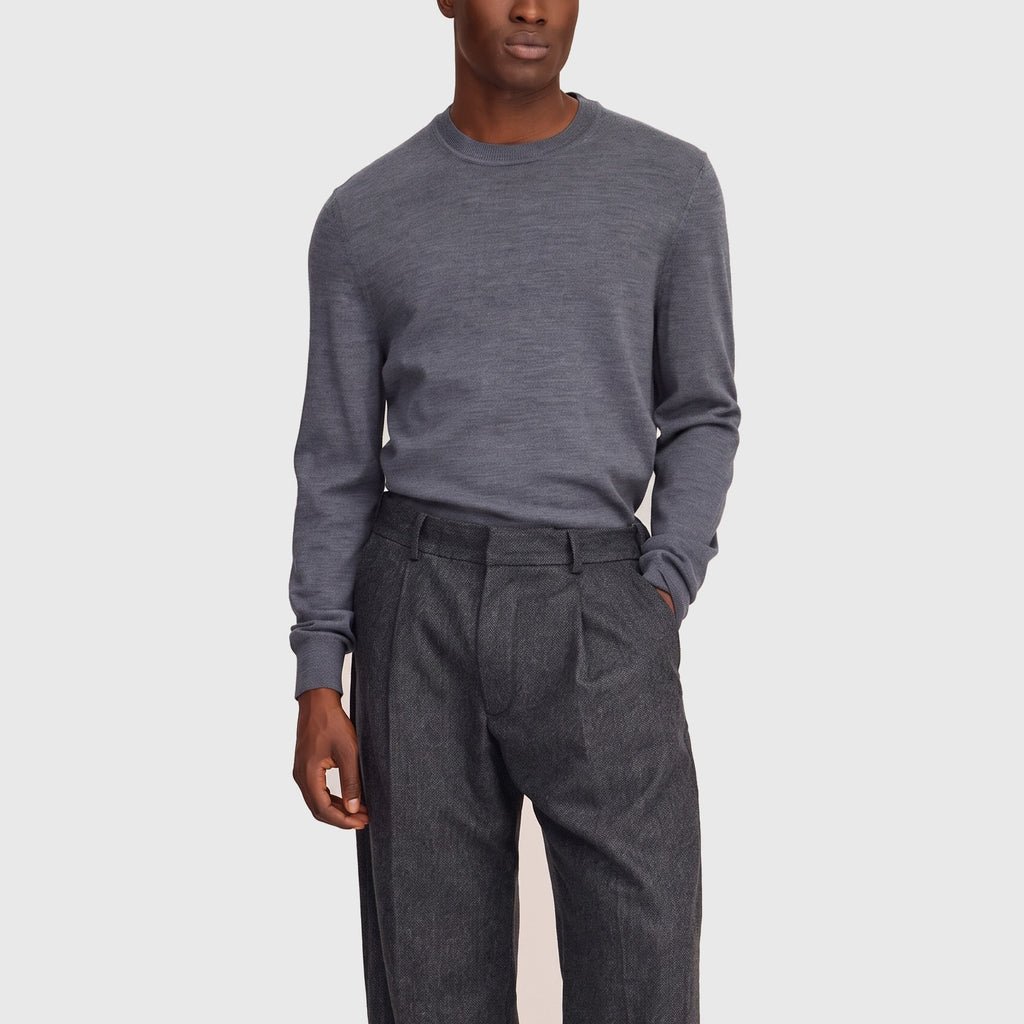 NN07 Ted 6605 Sweater Dark Grey Mel