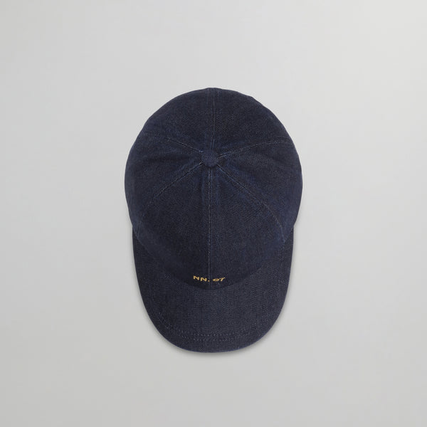 NN07 90026 Base Cap Raw Indigo