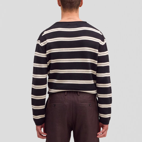 NN07 Sailor Crew 60019 Shirt Black