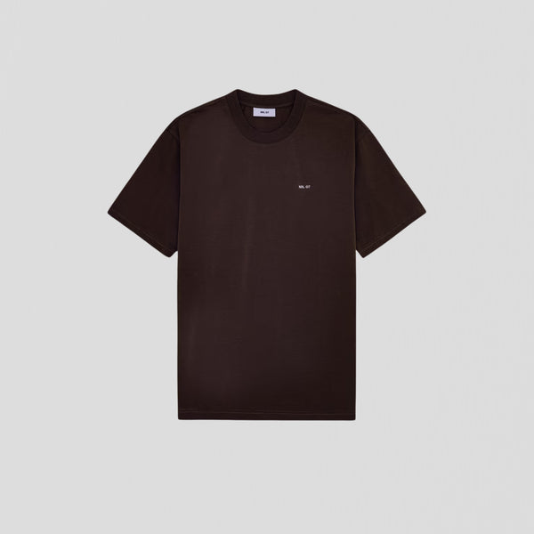 NN07 Adam 3209 EMB T-Shirt Dusky Port