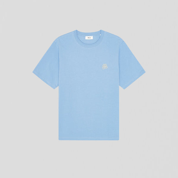 NN07 Jett SS Embro 30026 T-Shirt Cerulean