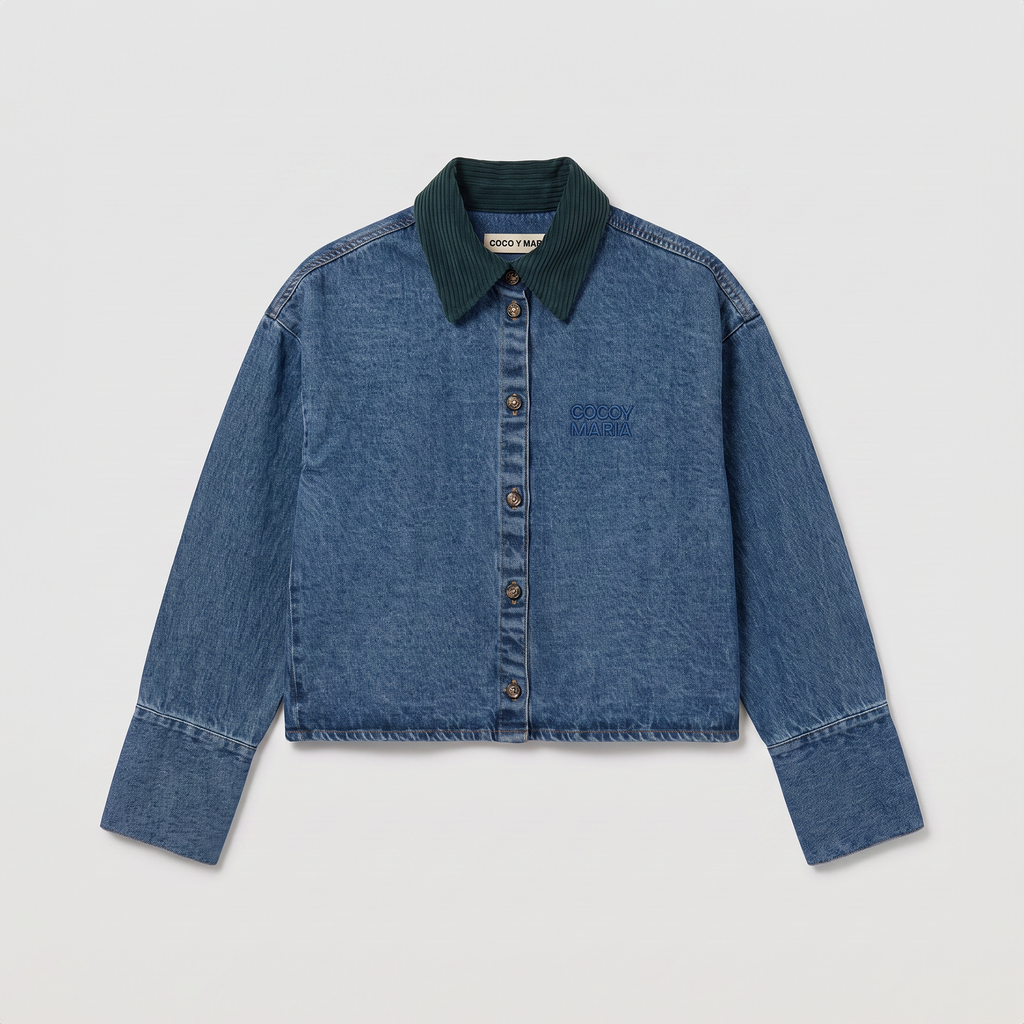 Coco y Maria Campera Blouse Denim