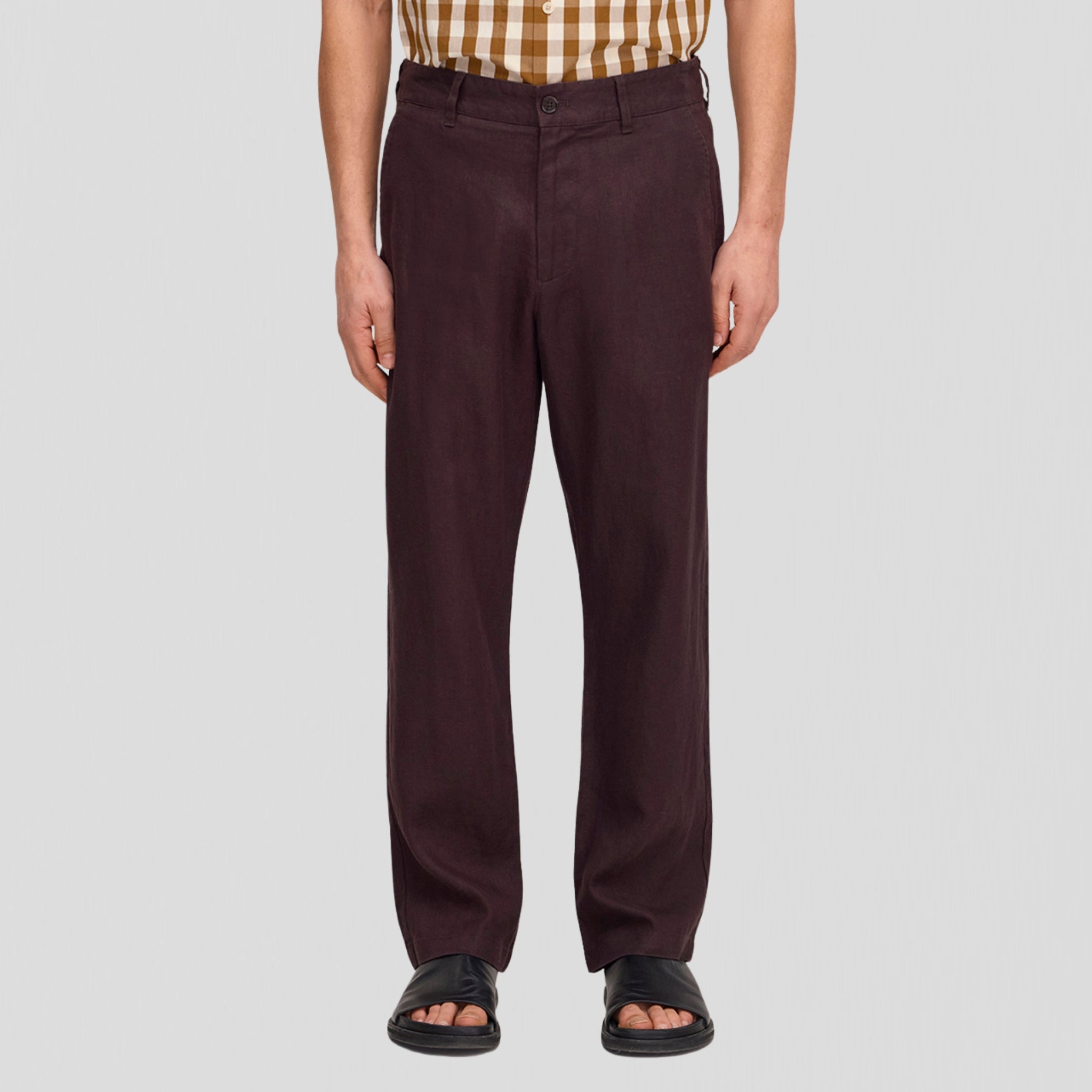 NN07 Aden 1454 Trouser Dusky Port