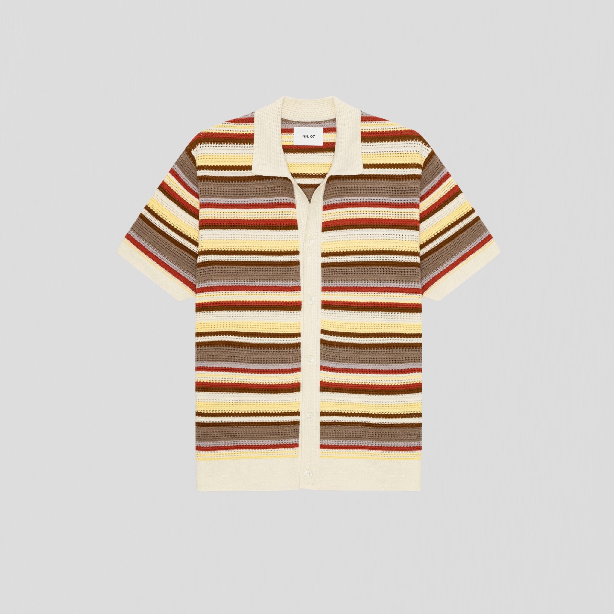 NN07 Lars Polo 60019 Cardigan Ivory