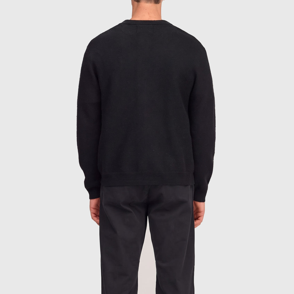 NN07 Jasper Crew Cardigan 60062 Cardigan Black