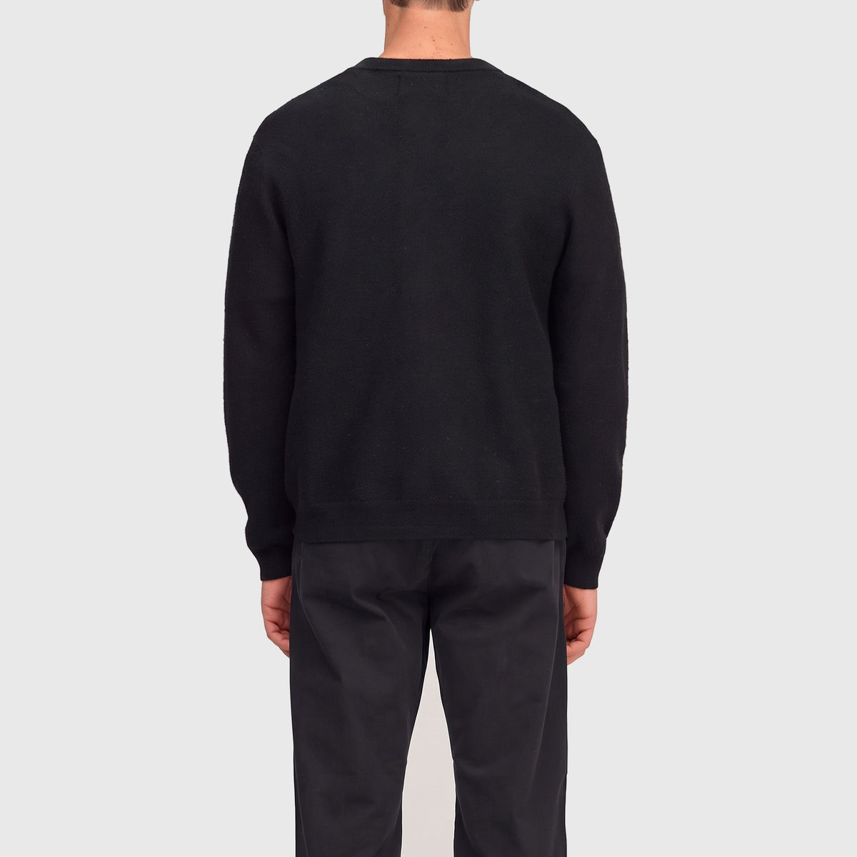 NN07 Jasper Crew Cardigan 60062 Cardigan Black