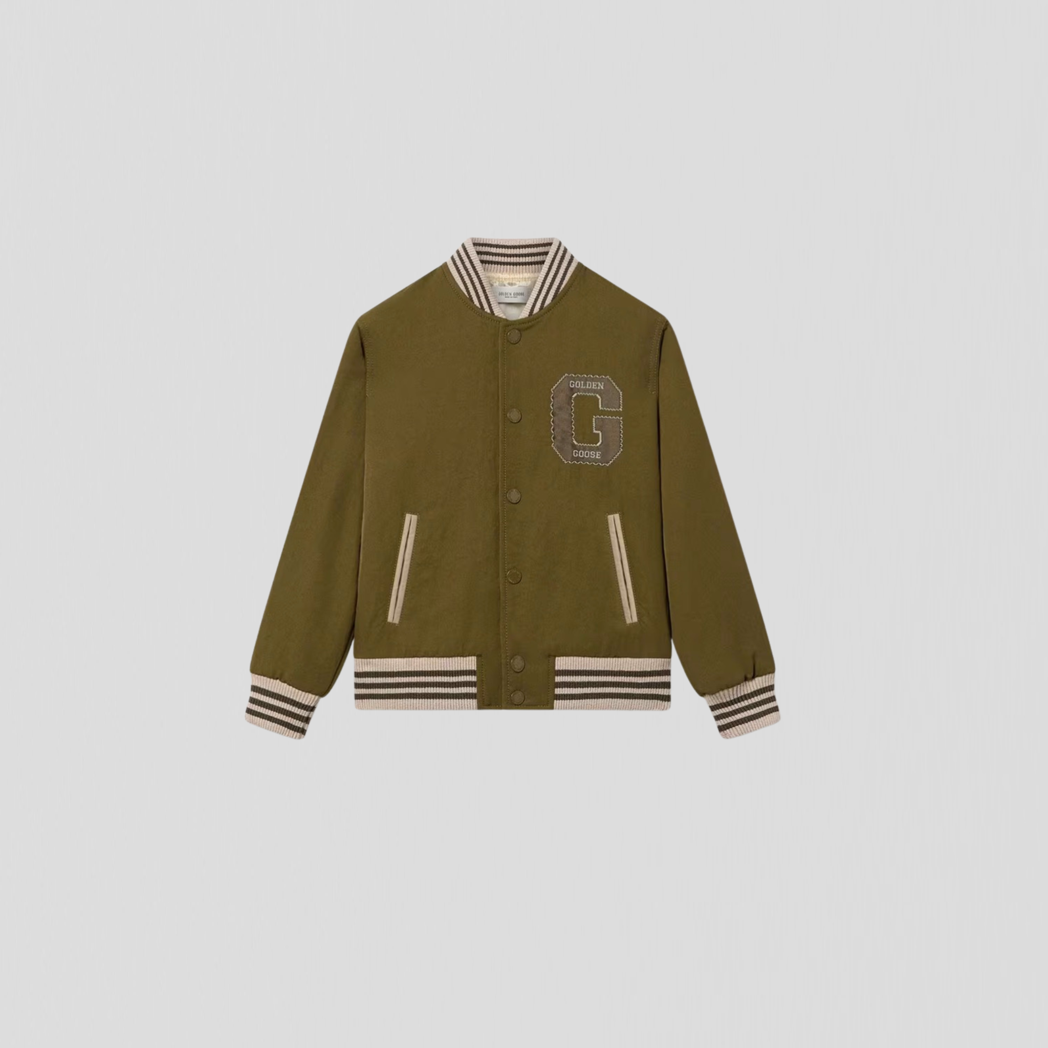 Golden Goose Journey Unisex Bomber Jacket Military Olive