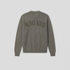 Golden Goose Journey M’s Regular Knit Crew Neck With Logo Light Taupe