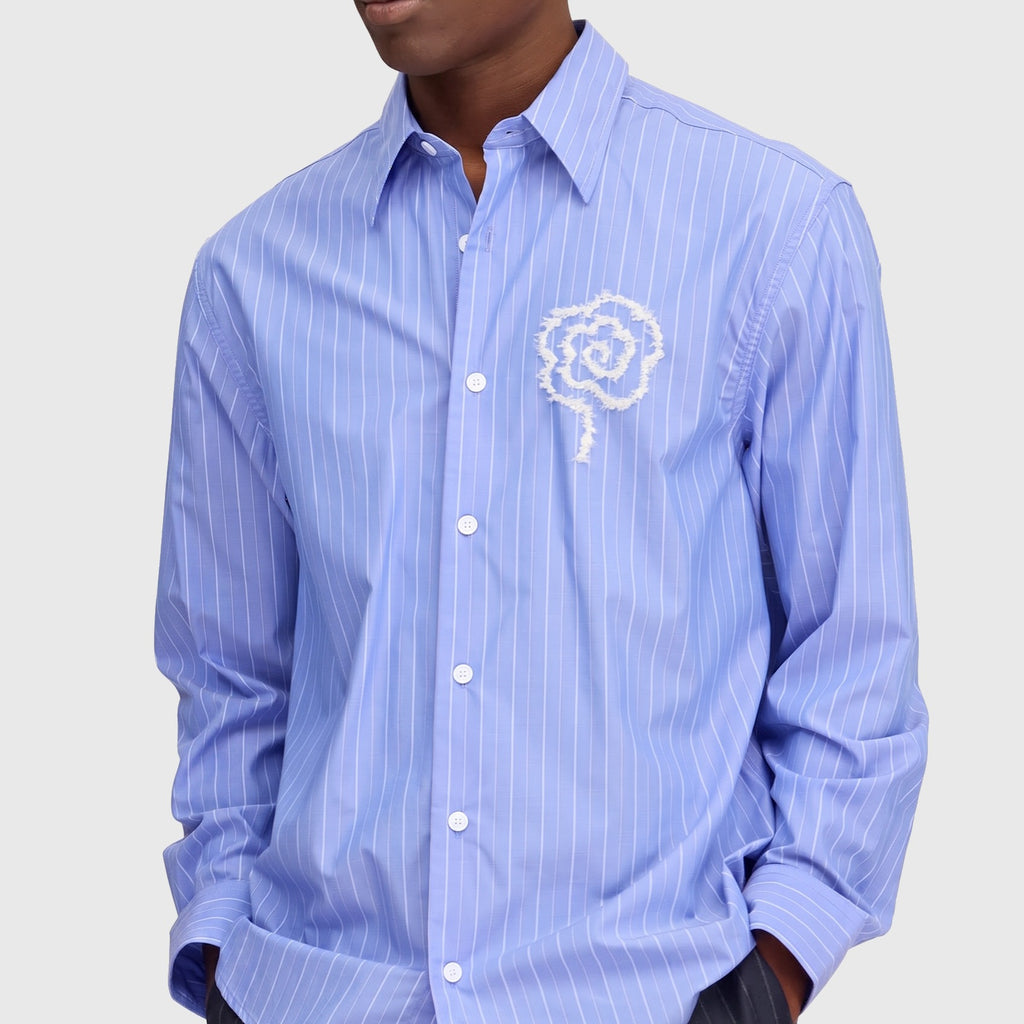NN07 Quinsy APP 5322 Shirt Blue Stripe