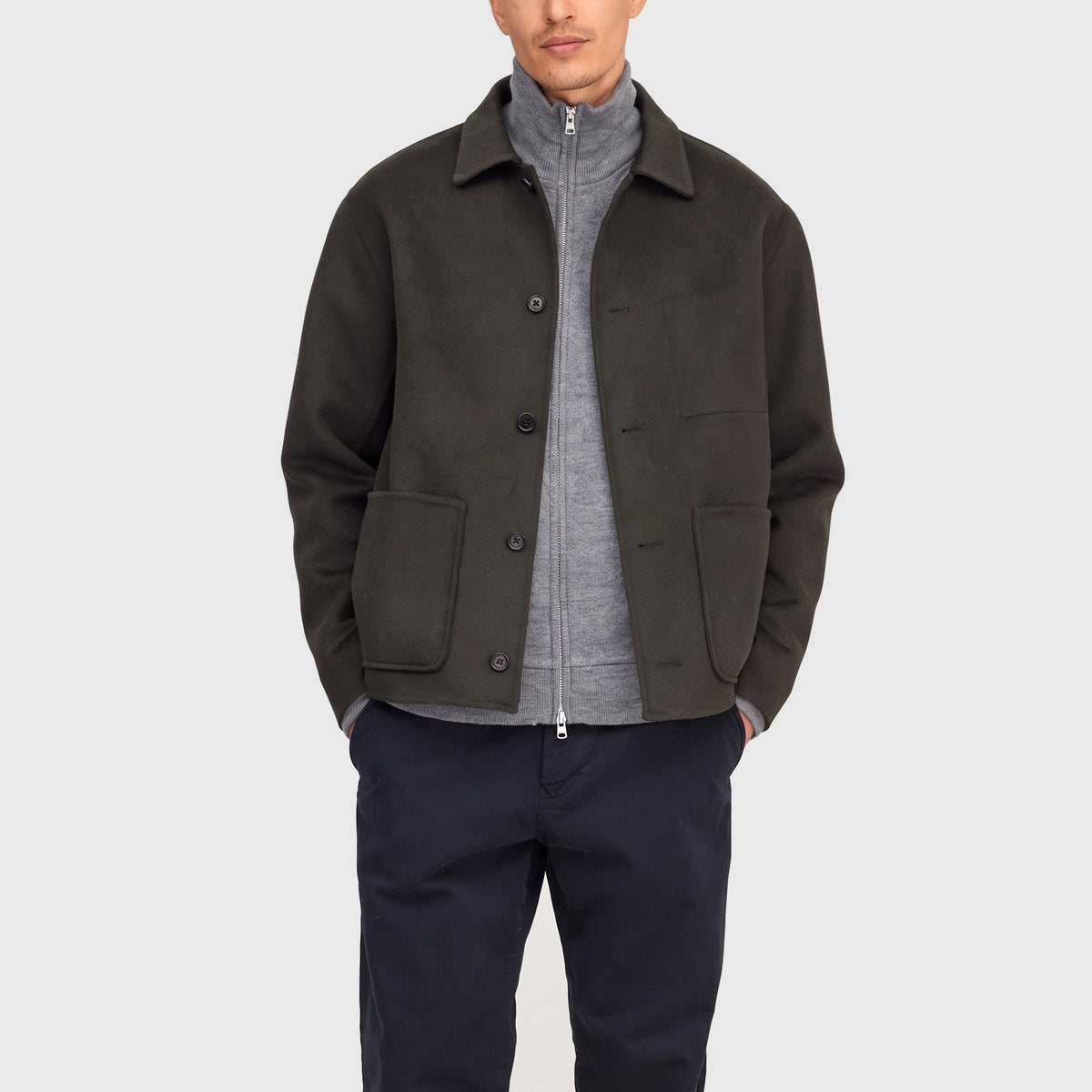 NN07 Morgan 8447 Jacket Dark Army