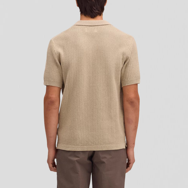 NN07 Ares Knit 60019 Polo Desert Khaki