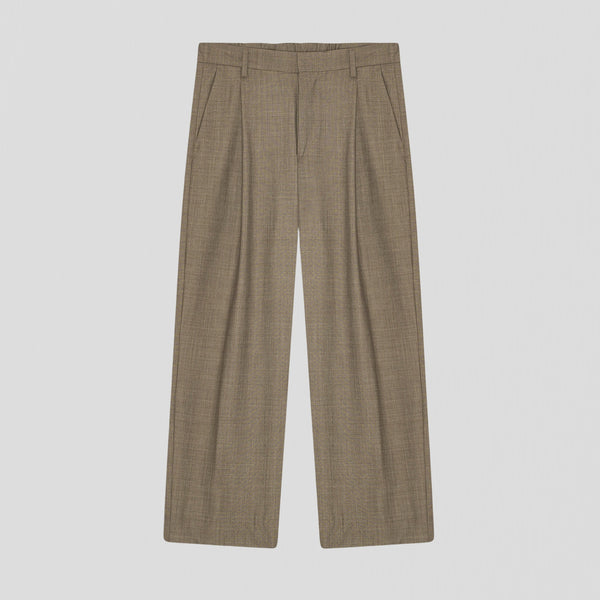 NN07 Kay 1088 Trousers Khaki Melange
