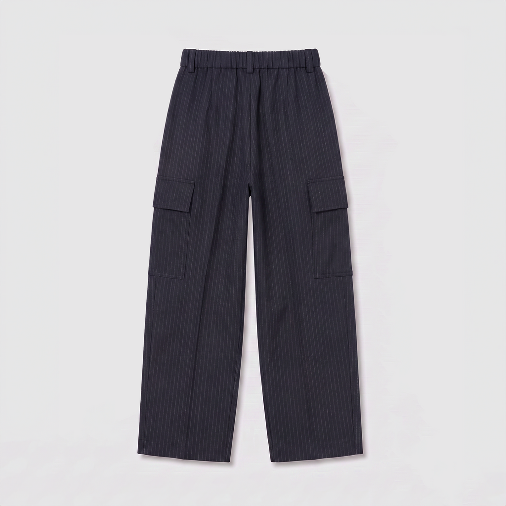 8PM Lotus-A Pants Blue Navy