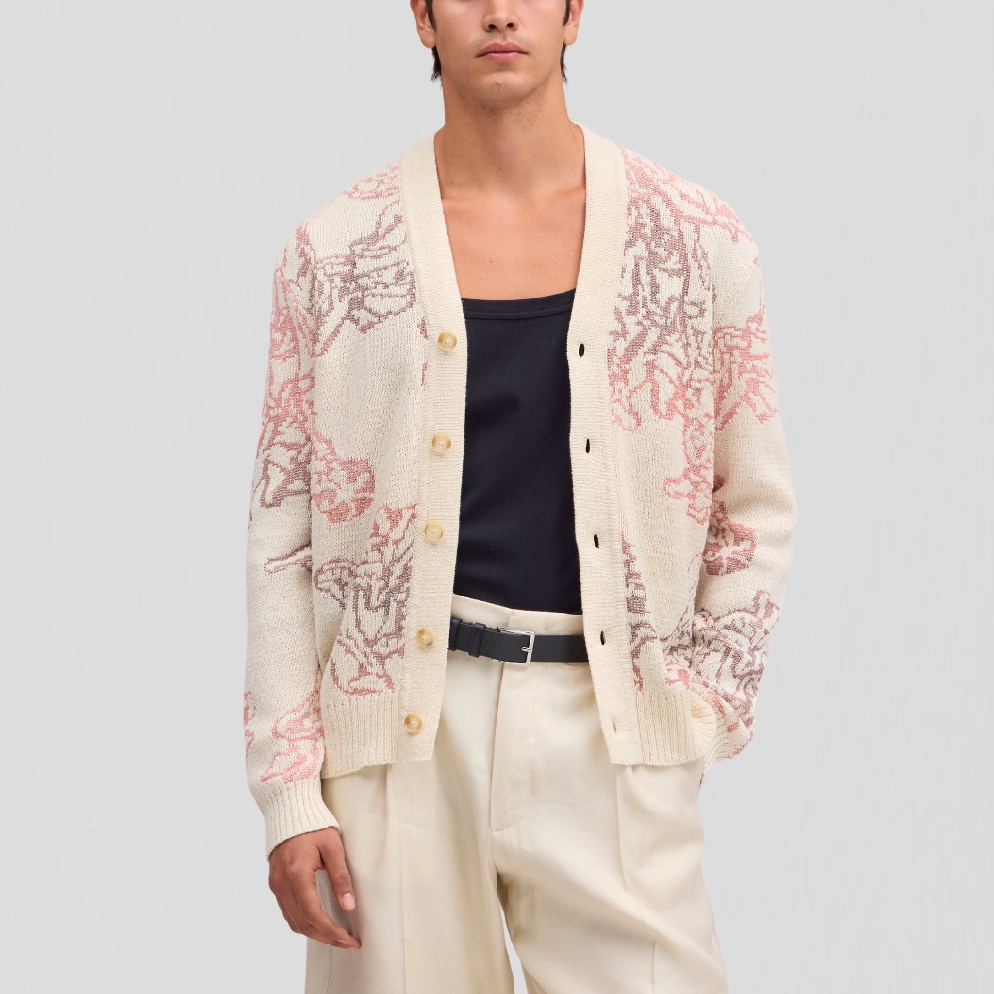 NN07 Viggo Cardigan 60044 Ivory